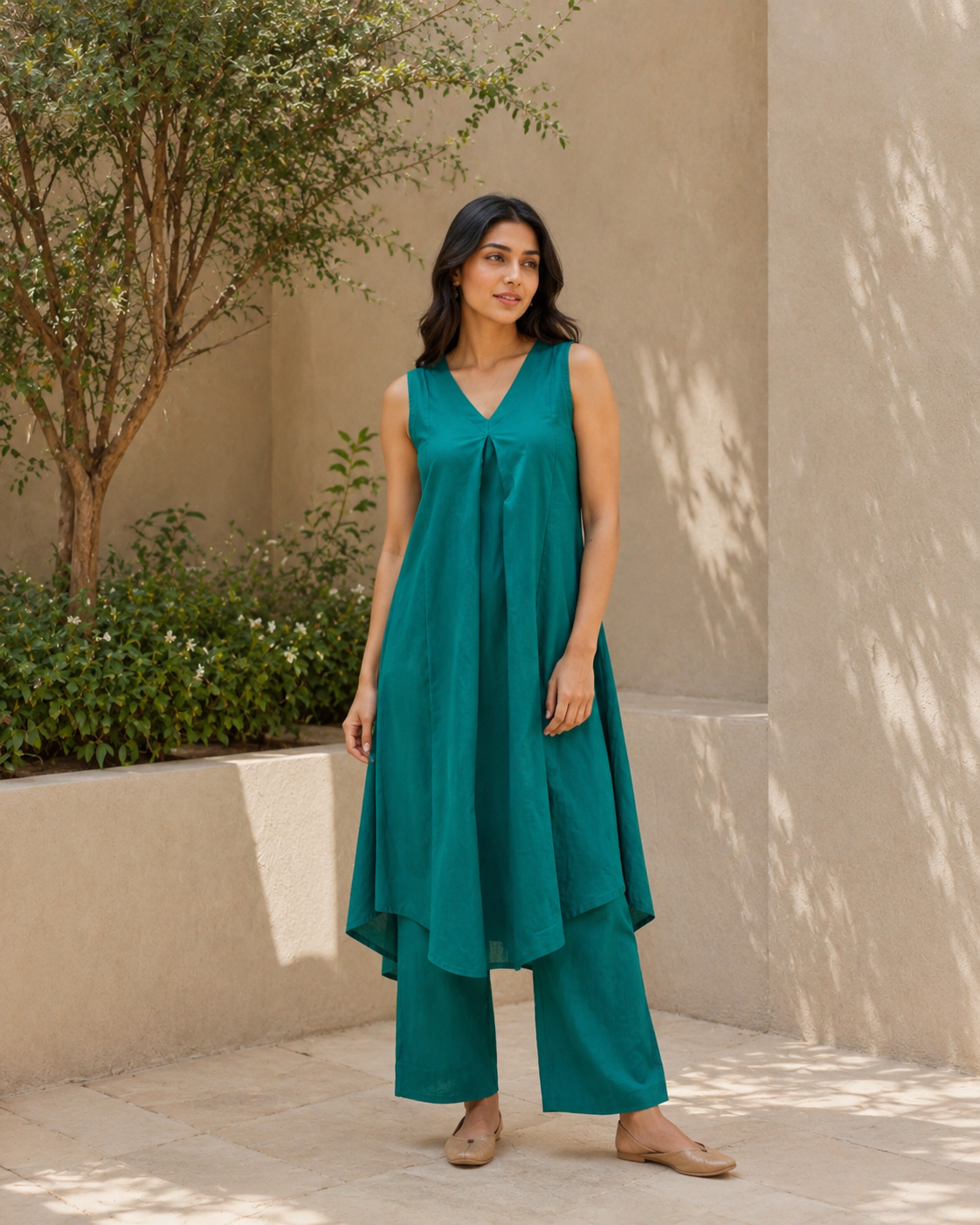 Vihaana Green Co-ord Set