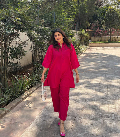 ZIVA PINK CO-ORD SET