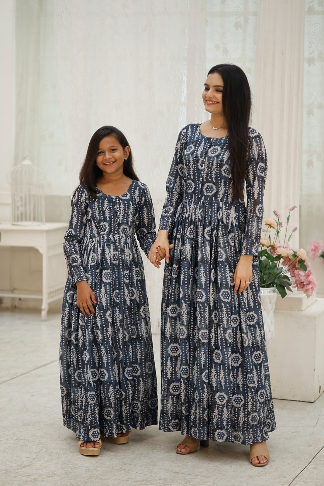 Graceful Mother-Daughter Gown Collection