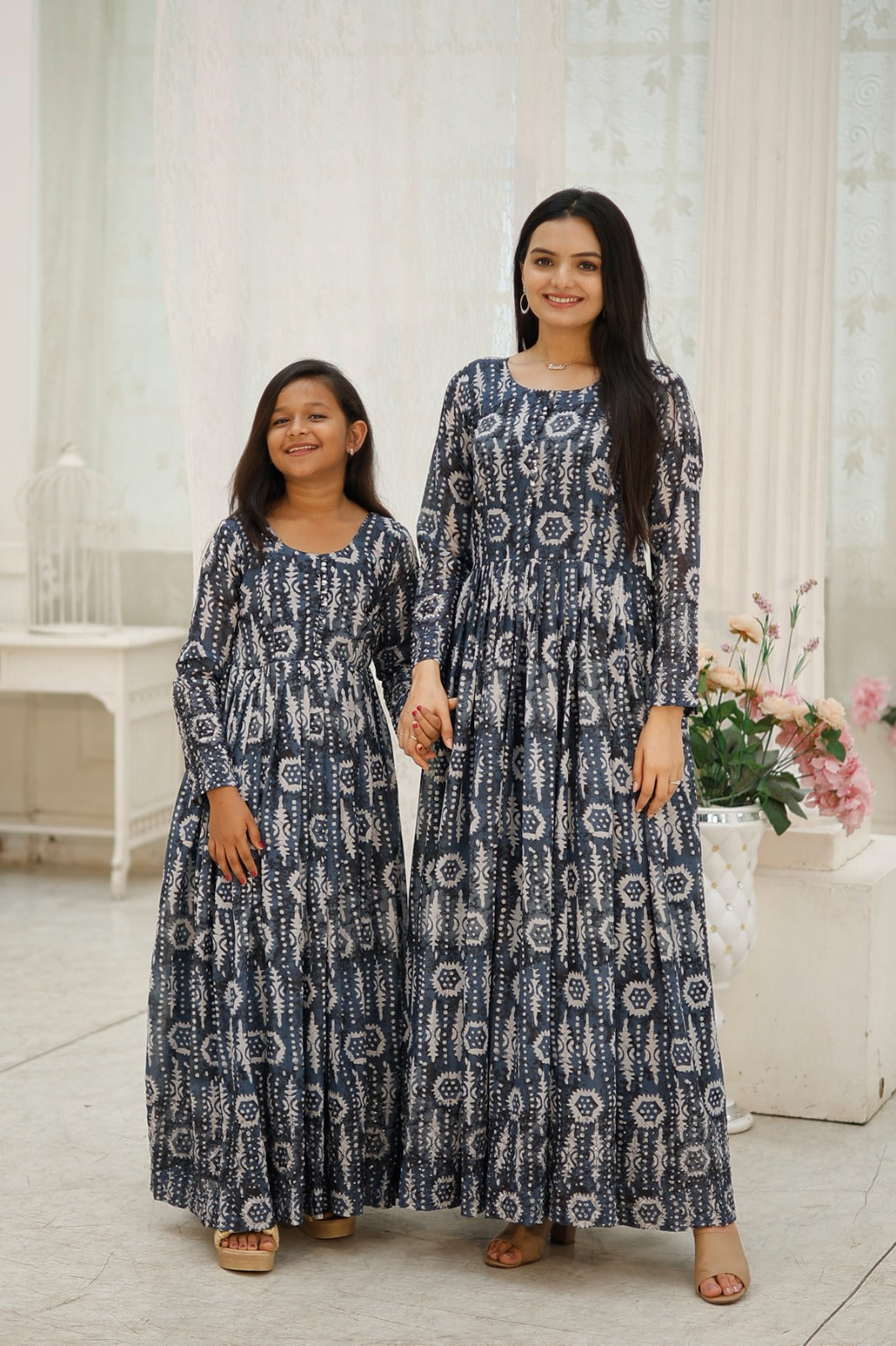 Graceful Mother-Daughter Gown Collection