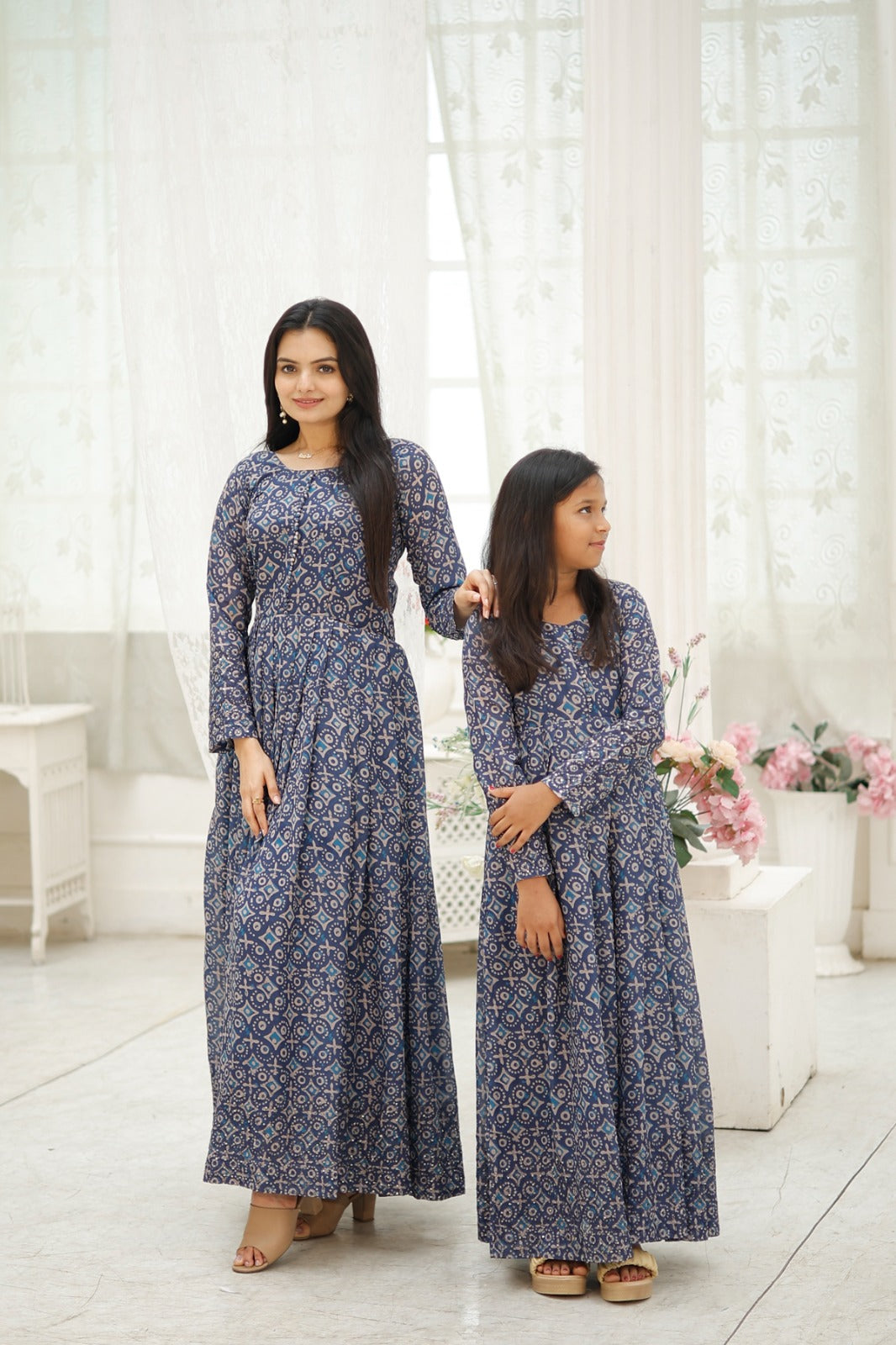 Graceful Mother-Daughter Gown Collection