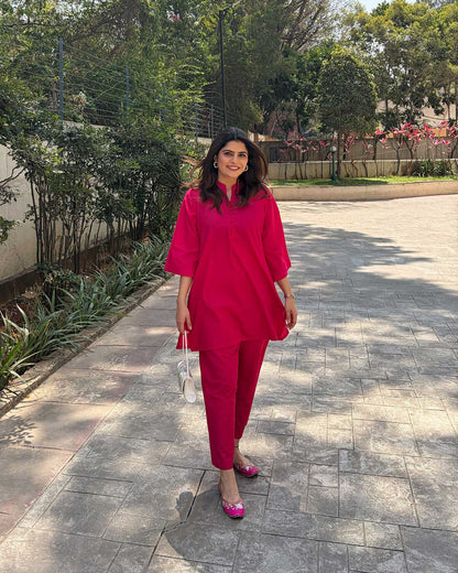 ZIVA PINK CO-ORD SET