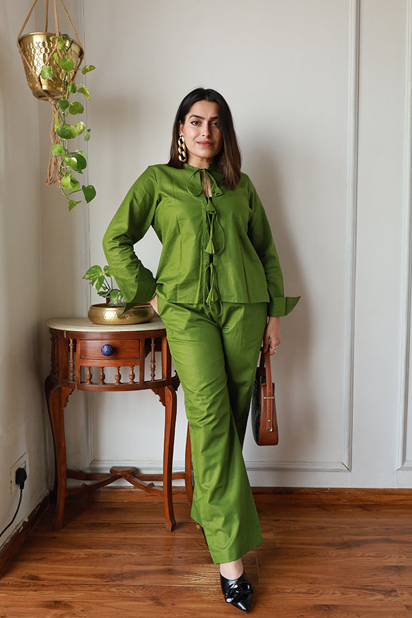 Lark olive Top