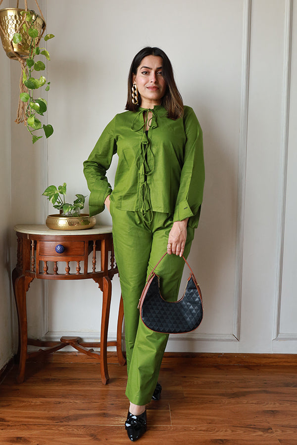 Lark olive Top