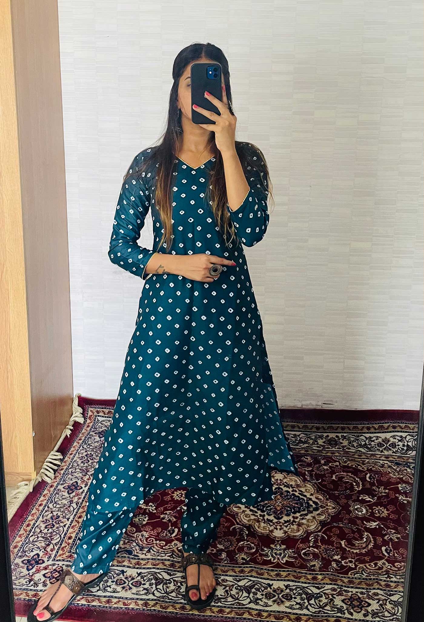 SUHANA DOLA SILK KURTA SET