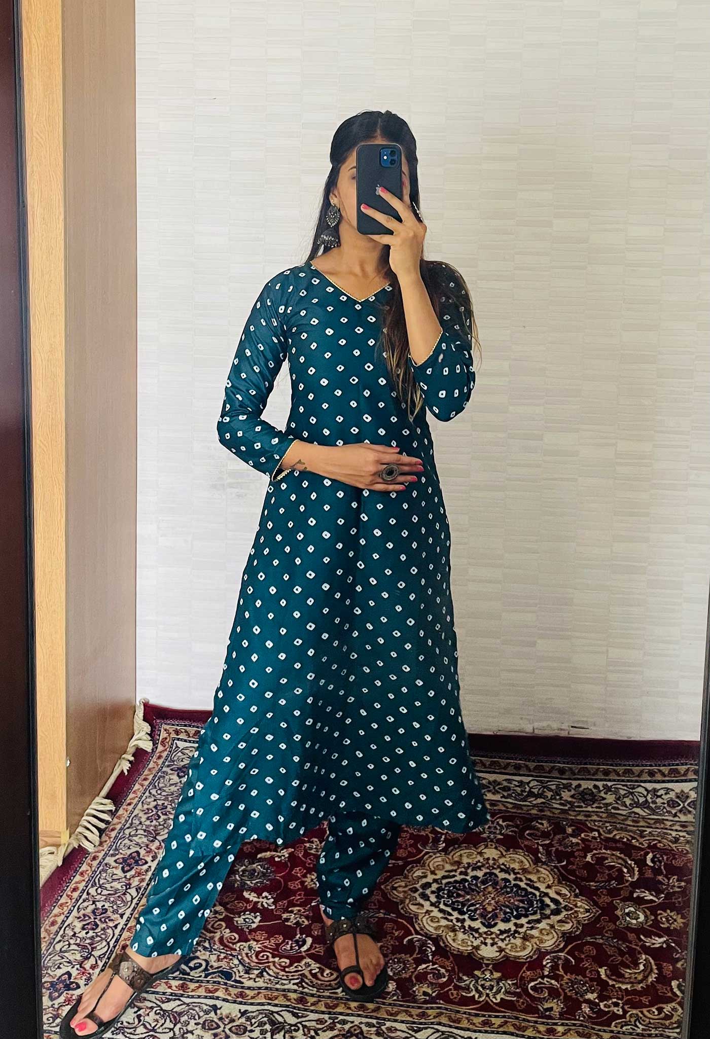 SUHANA DOLA SILK KURTA SET