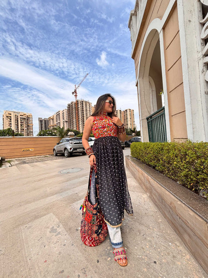 Navratri Special Kurti with Katchi Gamthi WORK