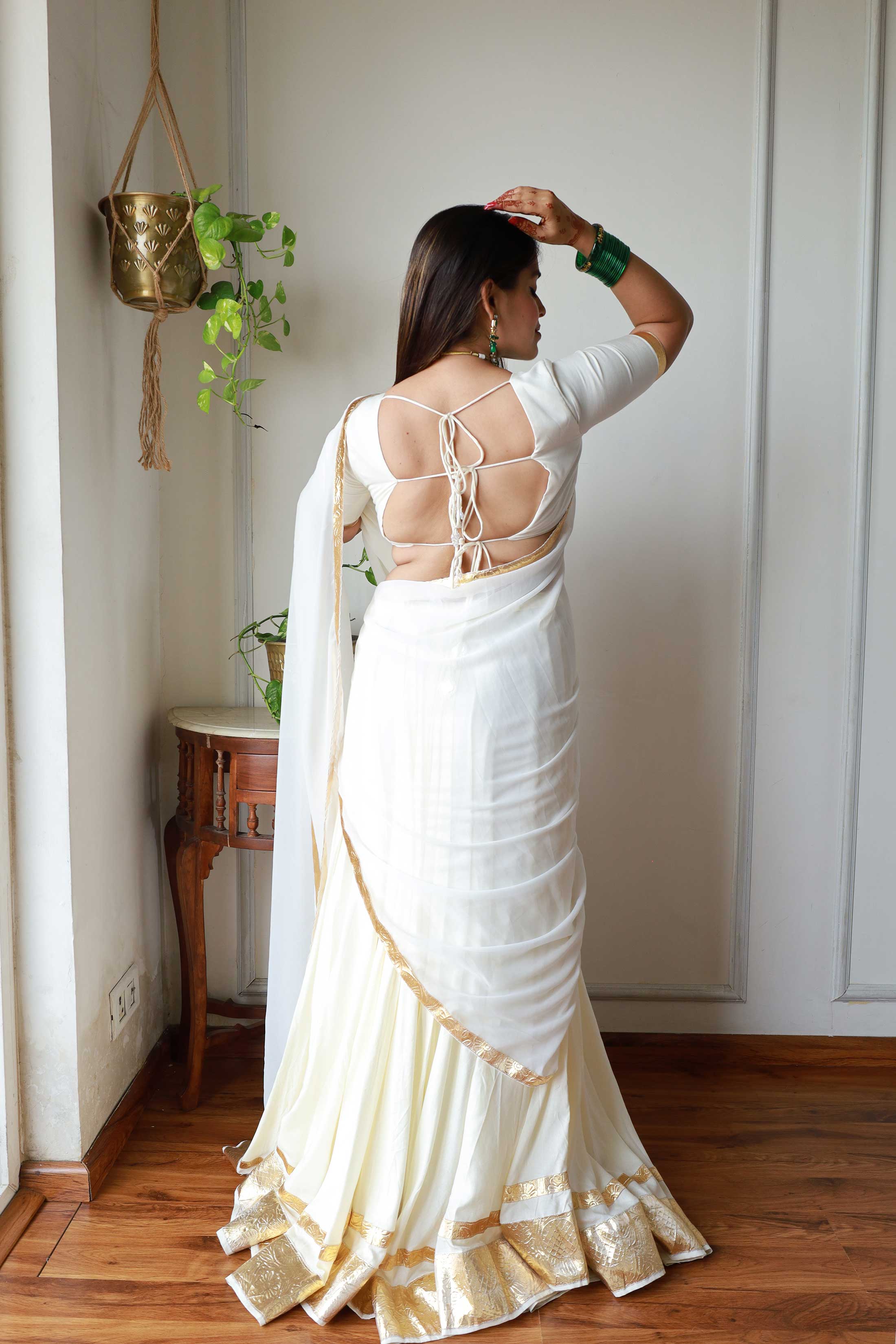 OFFWHITE LEHENGA CHOLI