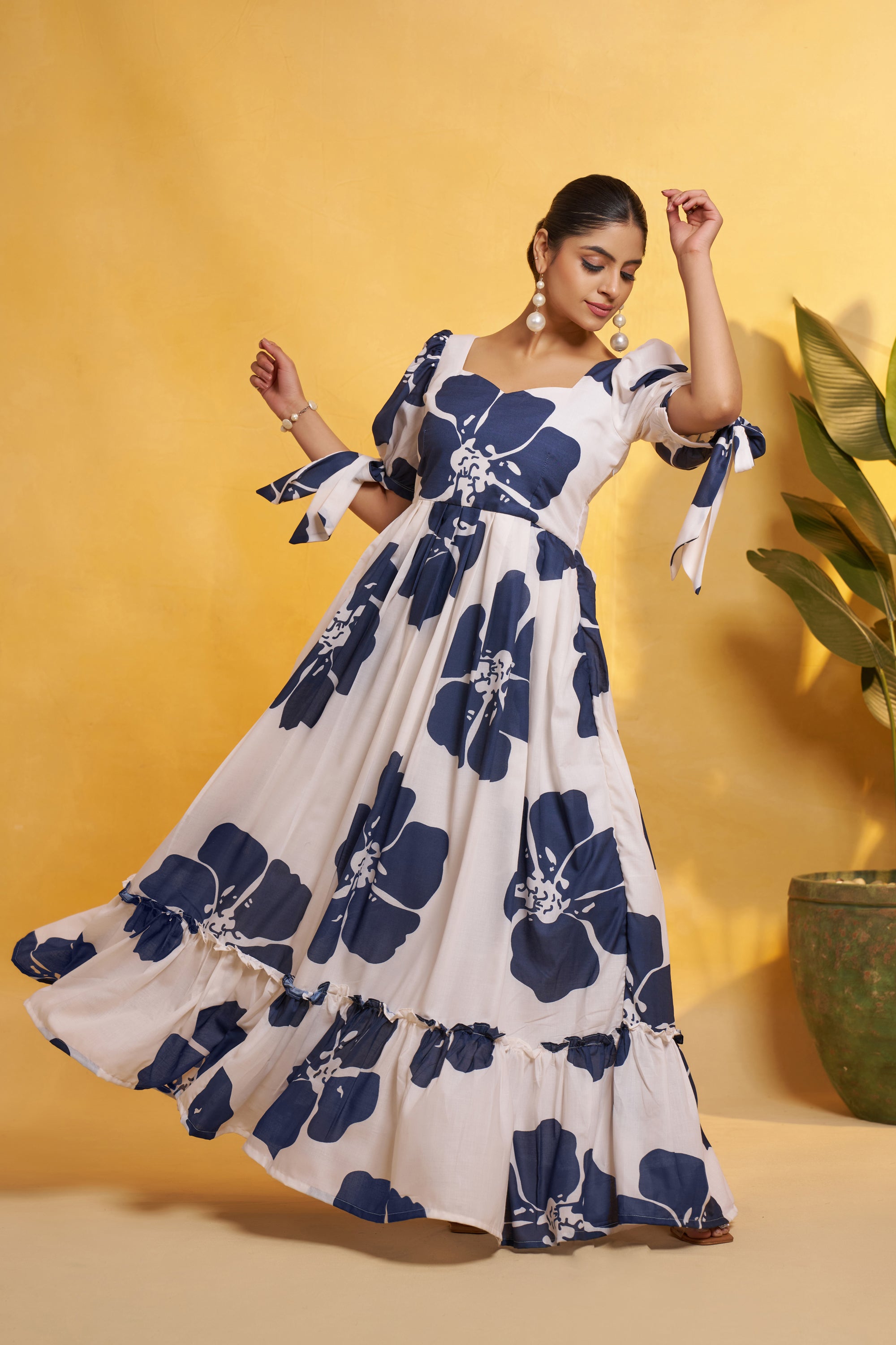 Rozy Cotton Maxi Dress