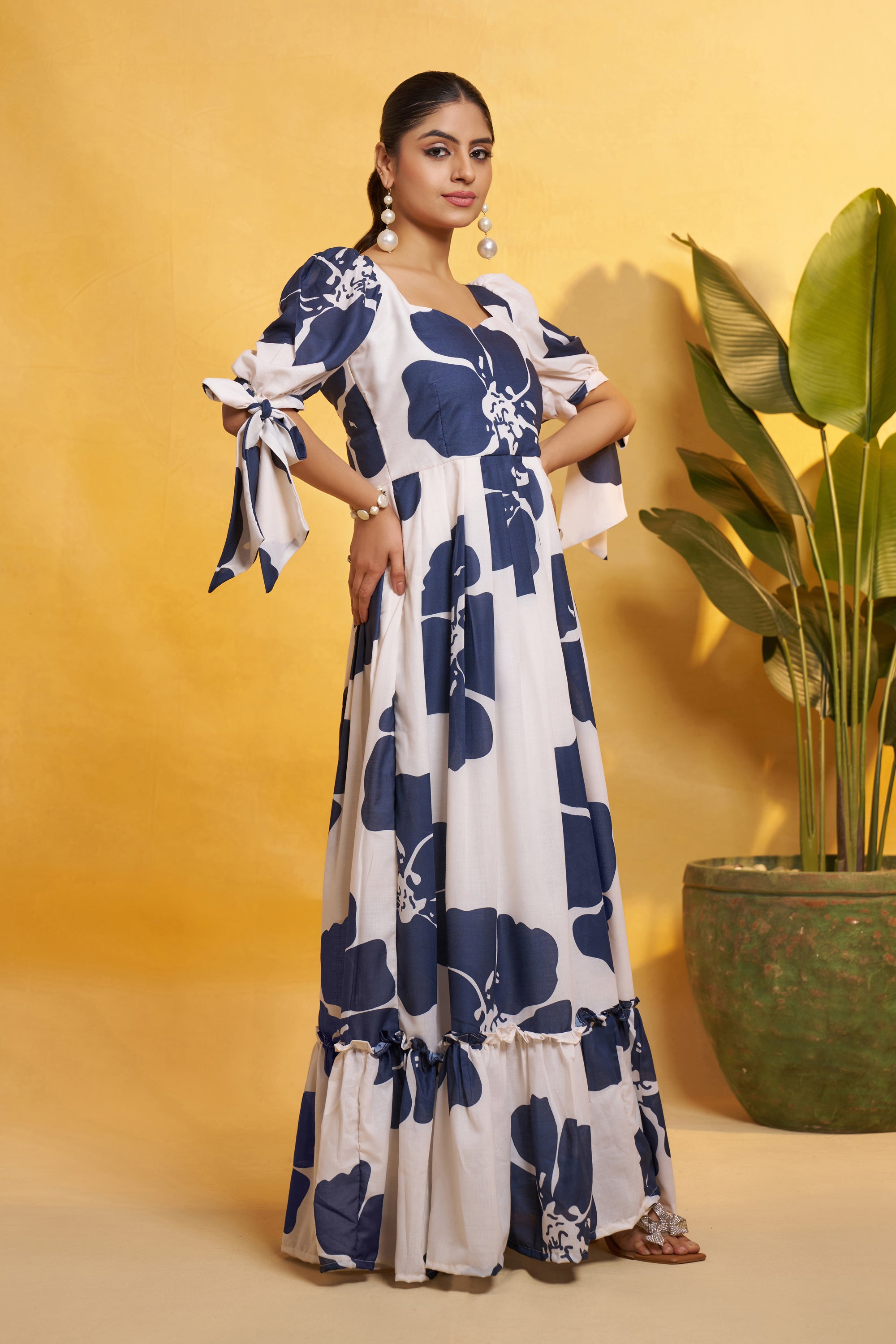 Rozy Cotton Maxi Dress