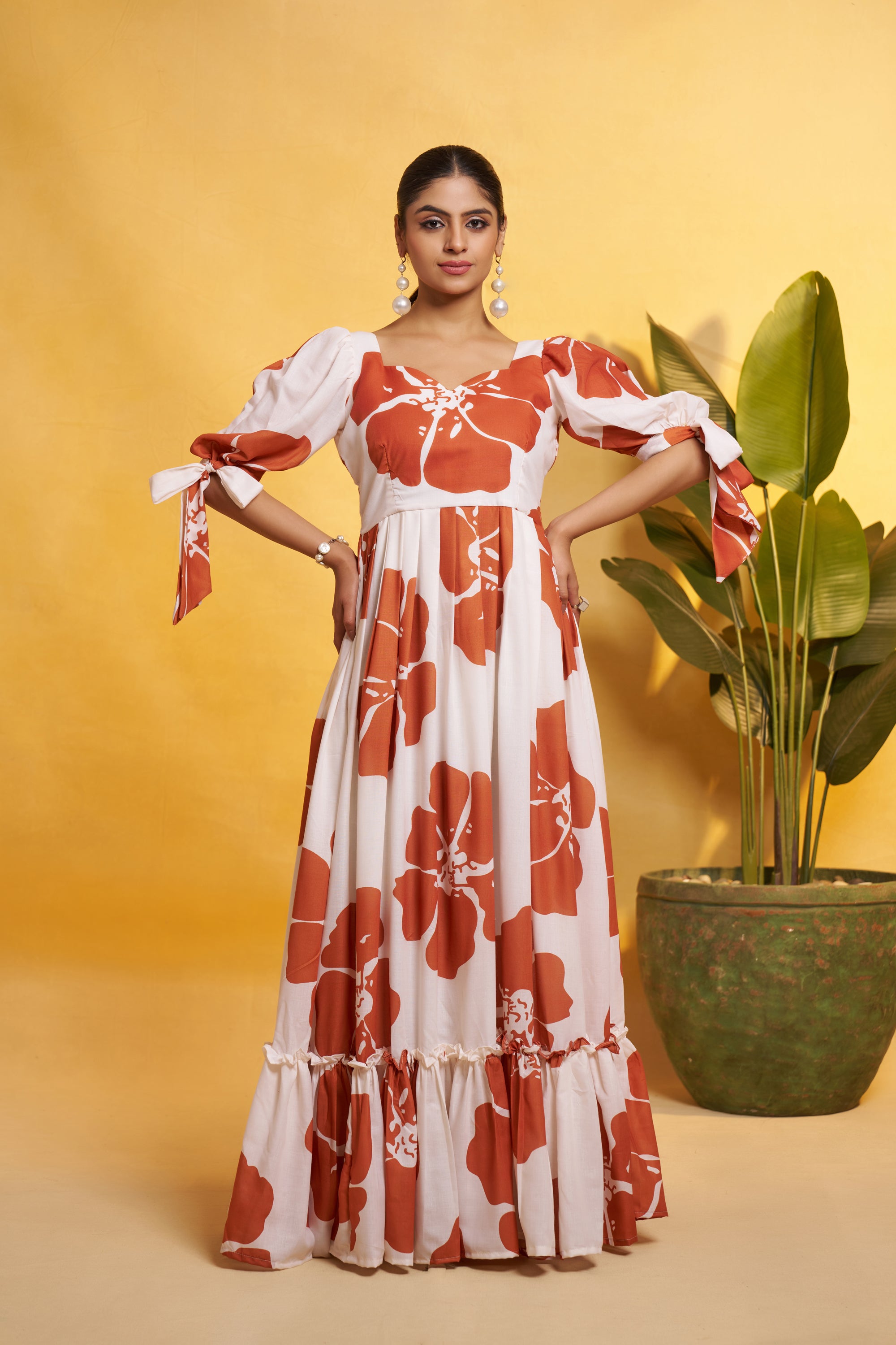 ROZY FLORAL MAXI DRESS