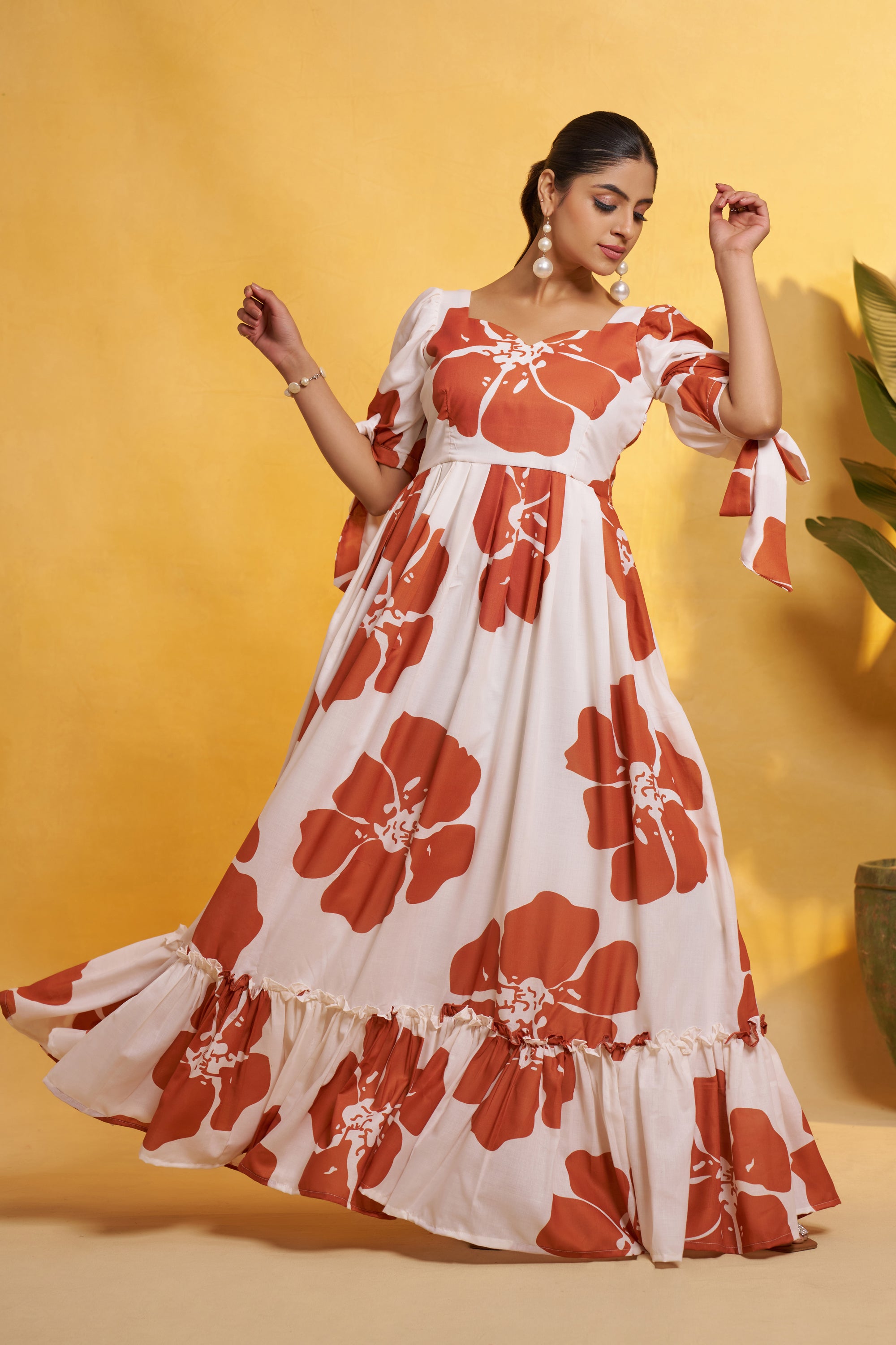 ROZY FLORAL MAXI DRESS