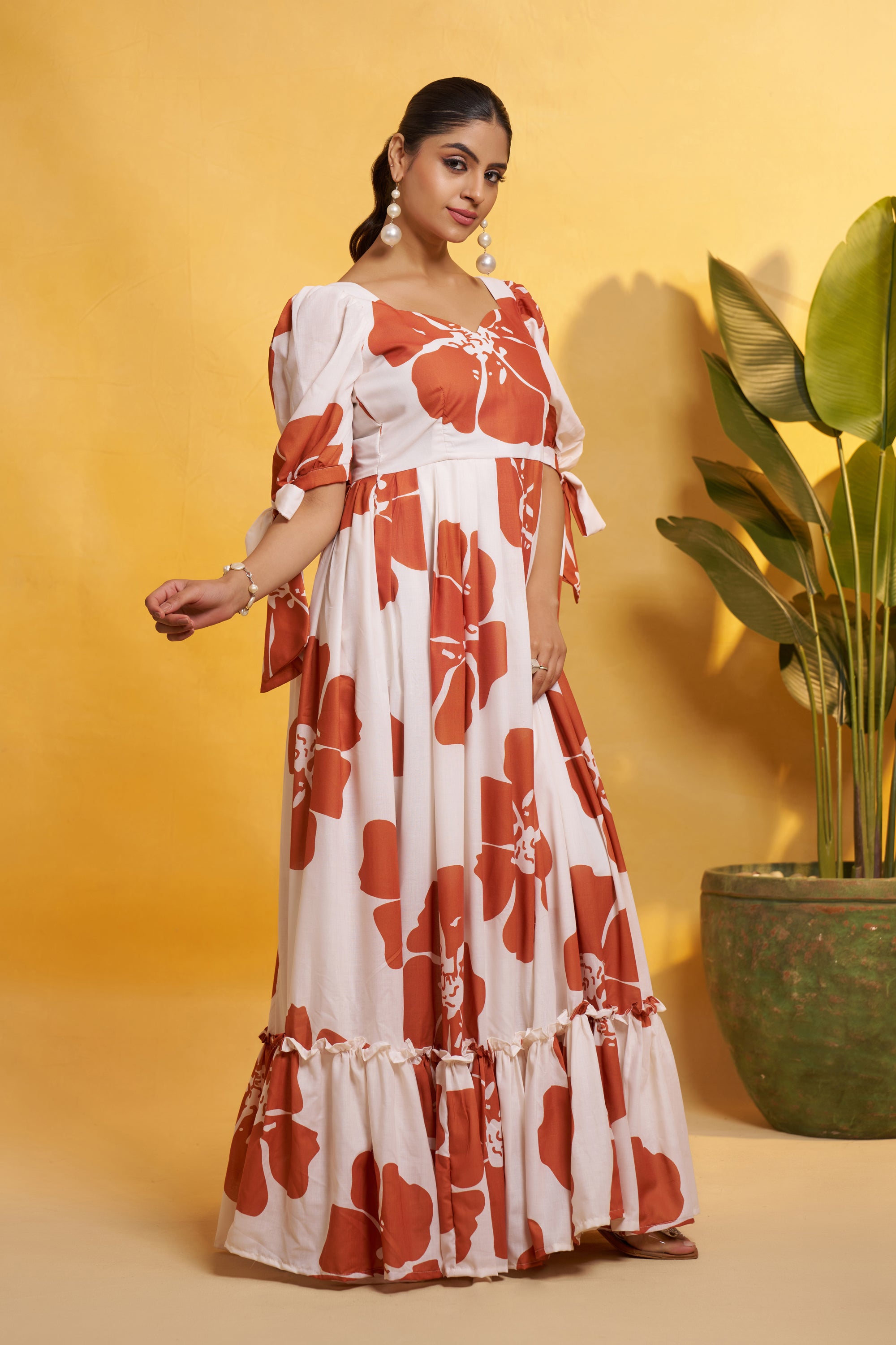 ROZY FLORAL MAXI DRESS
