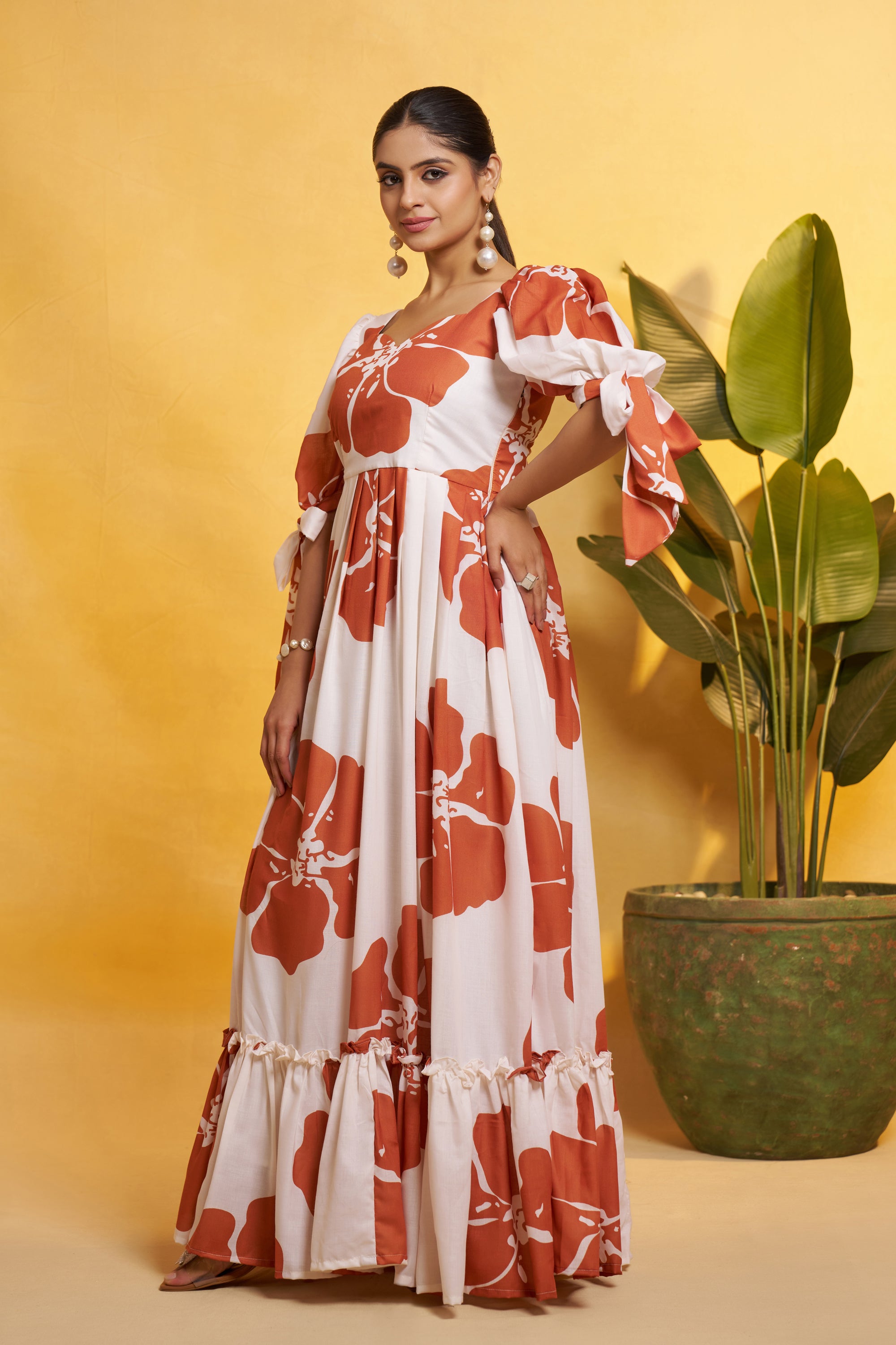 ROZY FLORAL MAXI DRESS