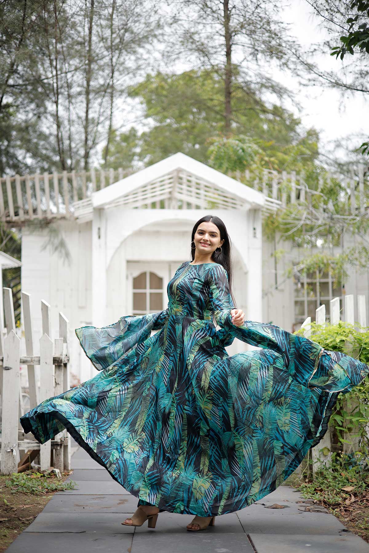 RHEA TABBY SILK MAXI SET