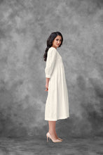 VIBHA WHITE COTTON DRESS