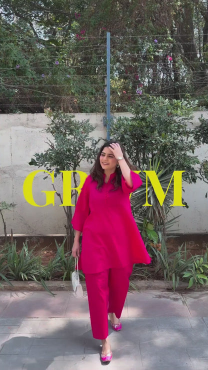ZIVA PINK CO-ORD SET
