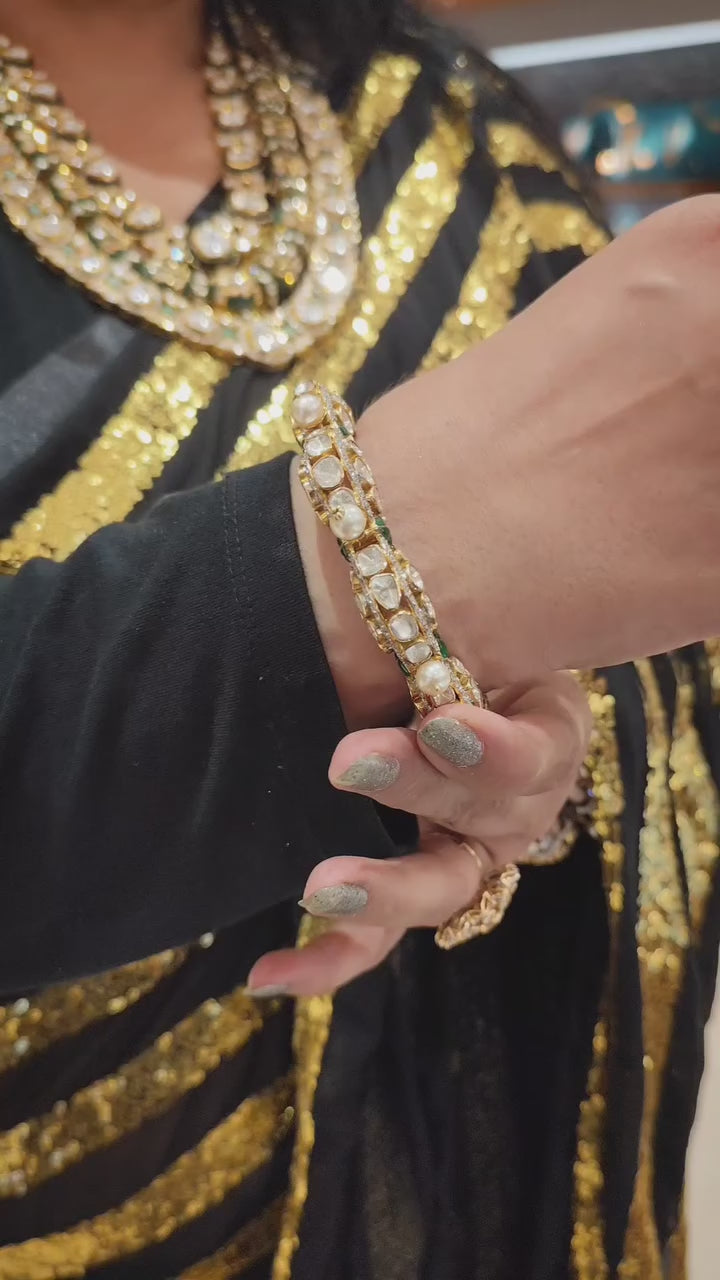 Faux Blooming Georgette Saree with Mulberry Silk Blouse