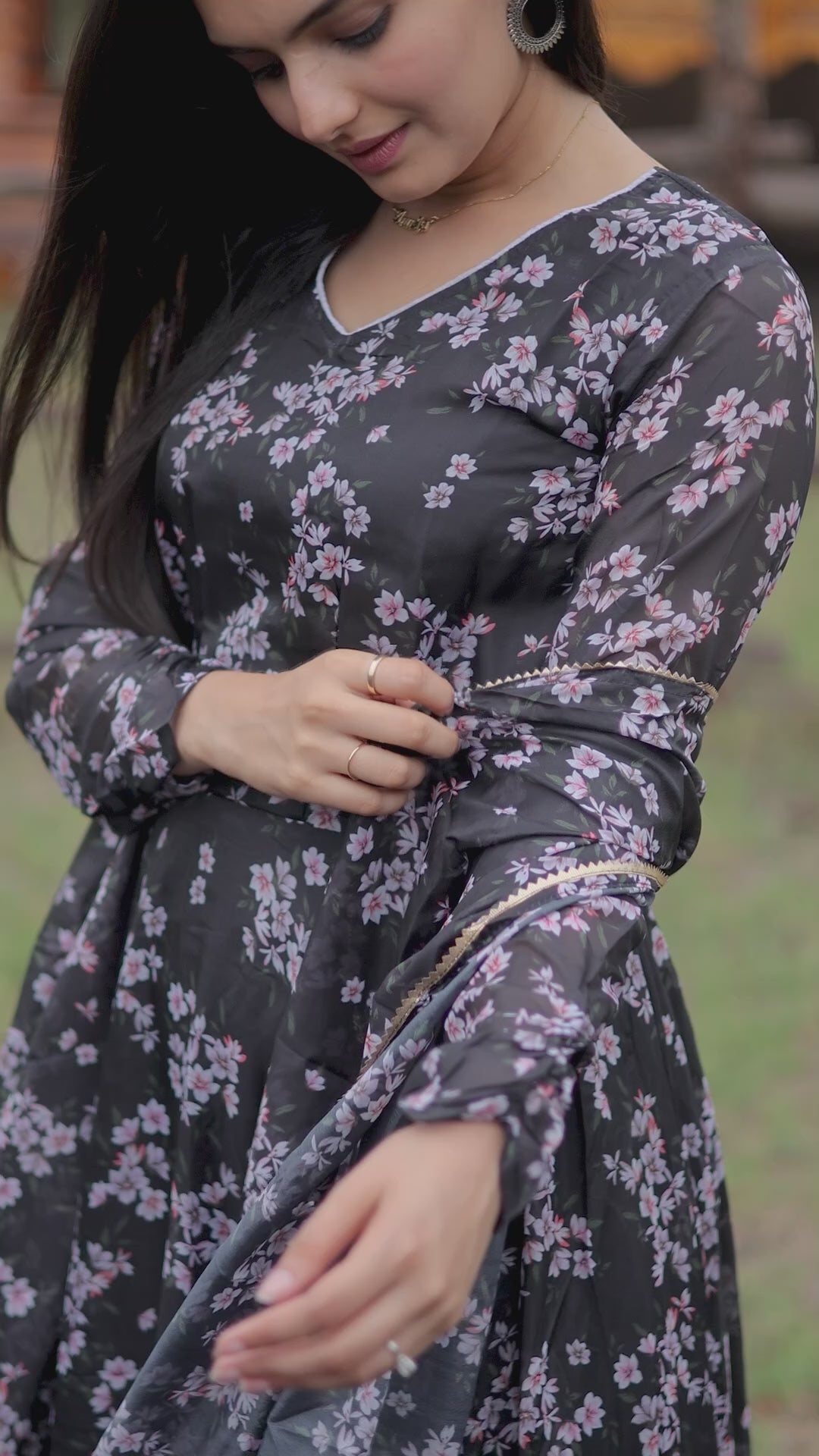 RHEA PRINTED MAXI SET