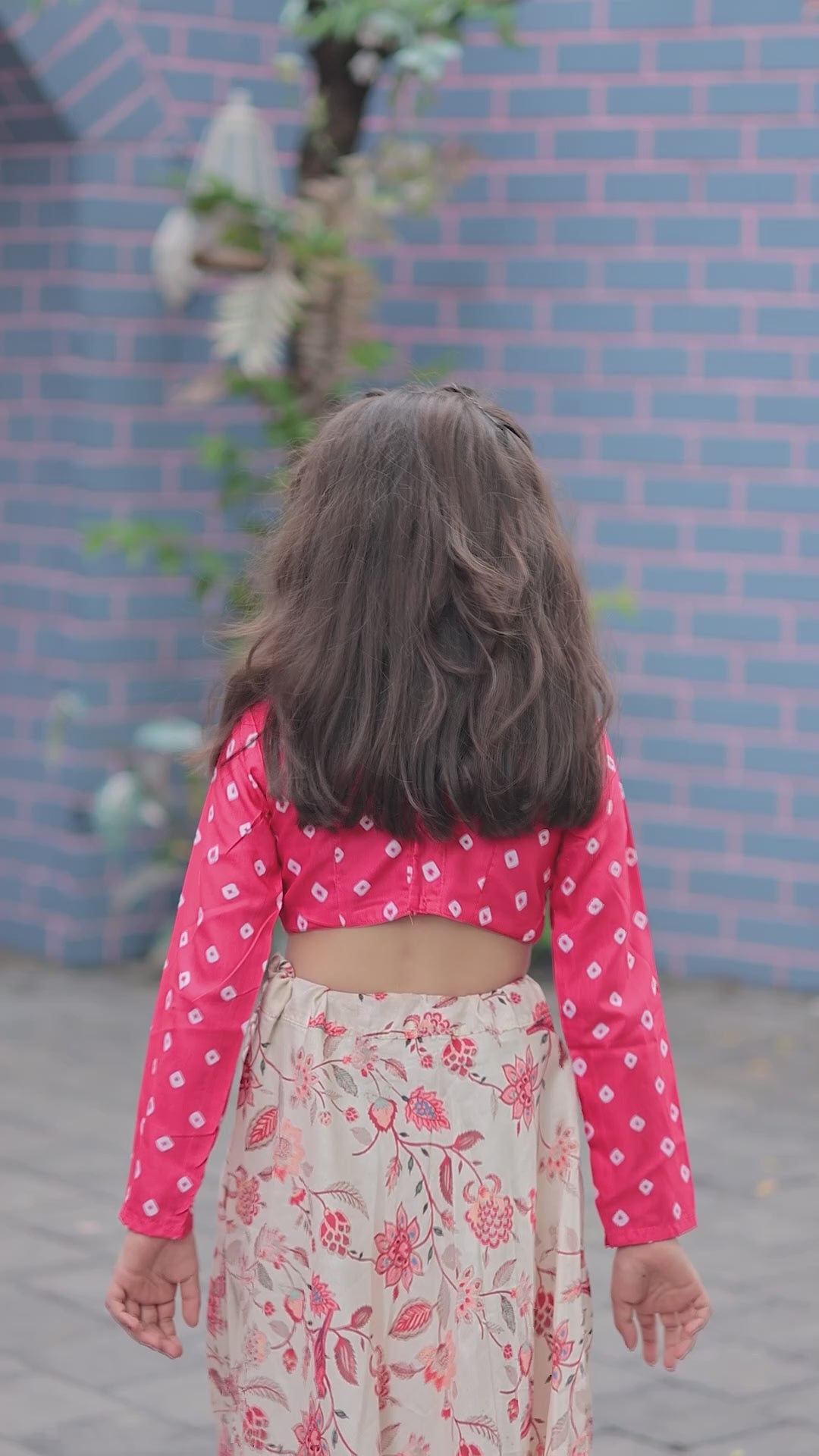 Stylish Kids Printed Lehenga Choli